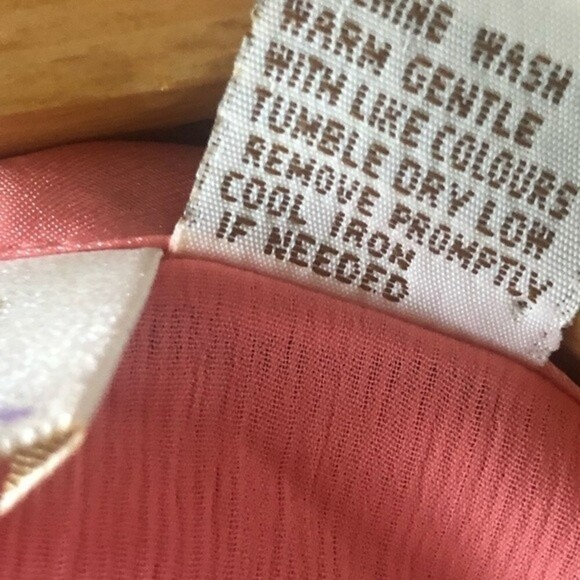 Victoria's Secret Vintage Gold Label Pink Short Robe OS - Picture 9 of 14